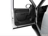  Inside of driver's side open door, window open photo